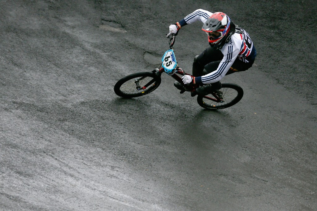 Britain's Liam Phillips has secured consecutive BMX Supercross World Cup crowns ©Getty Images 