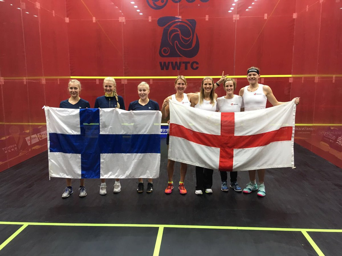 England beat Finland to win the group ©WSF