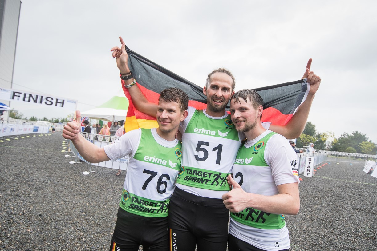 Germany claim target sprint hat-trick at ISSF World Championships