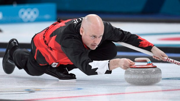 Kevin Koe's Canada have a 100 per cent record ©WCF