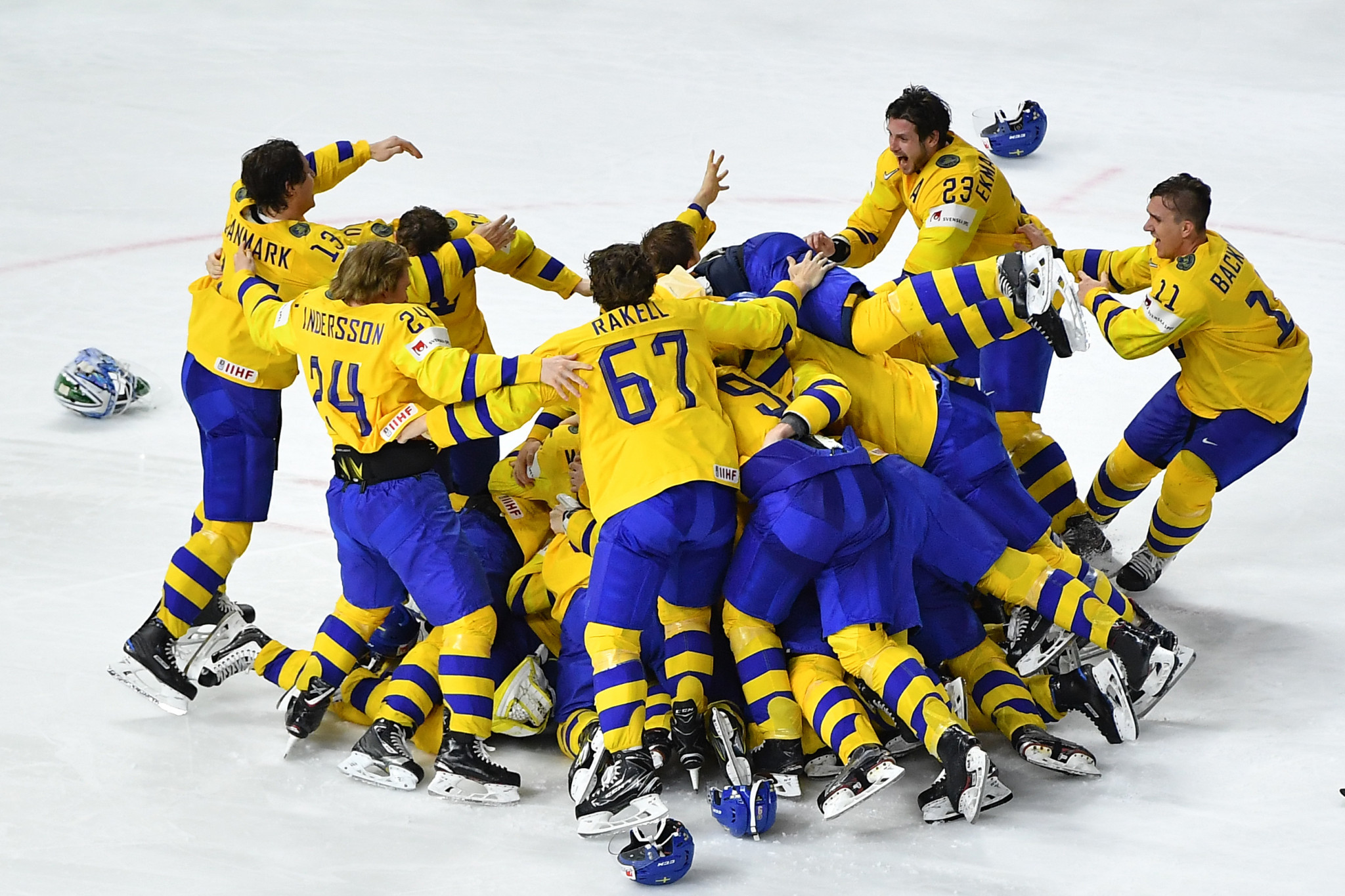 Sweden won the 2018 IIHF World Championship, defeating Switzerland in the final ©Getty Images