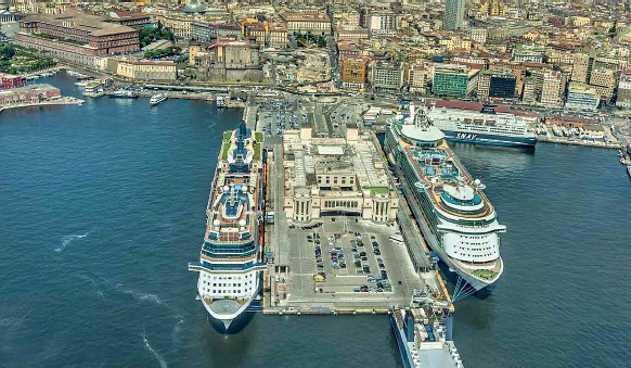 It has already been announced around 4,000 athletes will be housed on two cruise ships in Naples' port during the Games ©Naples 2019