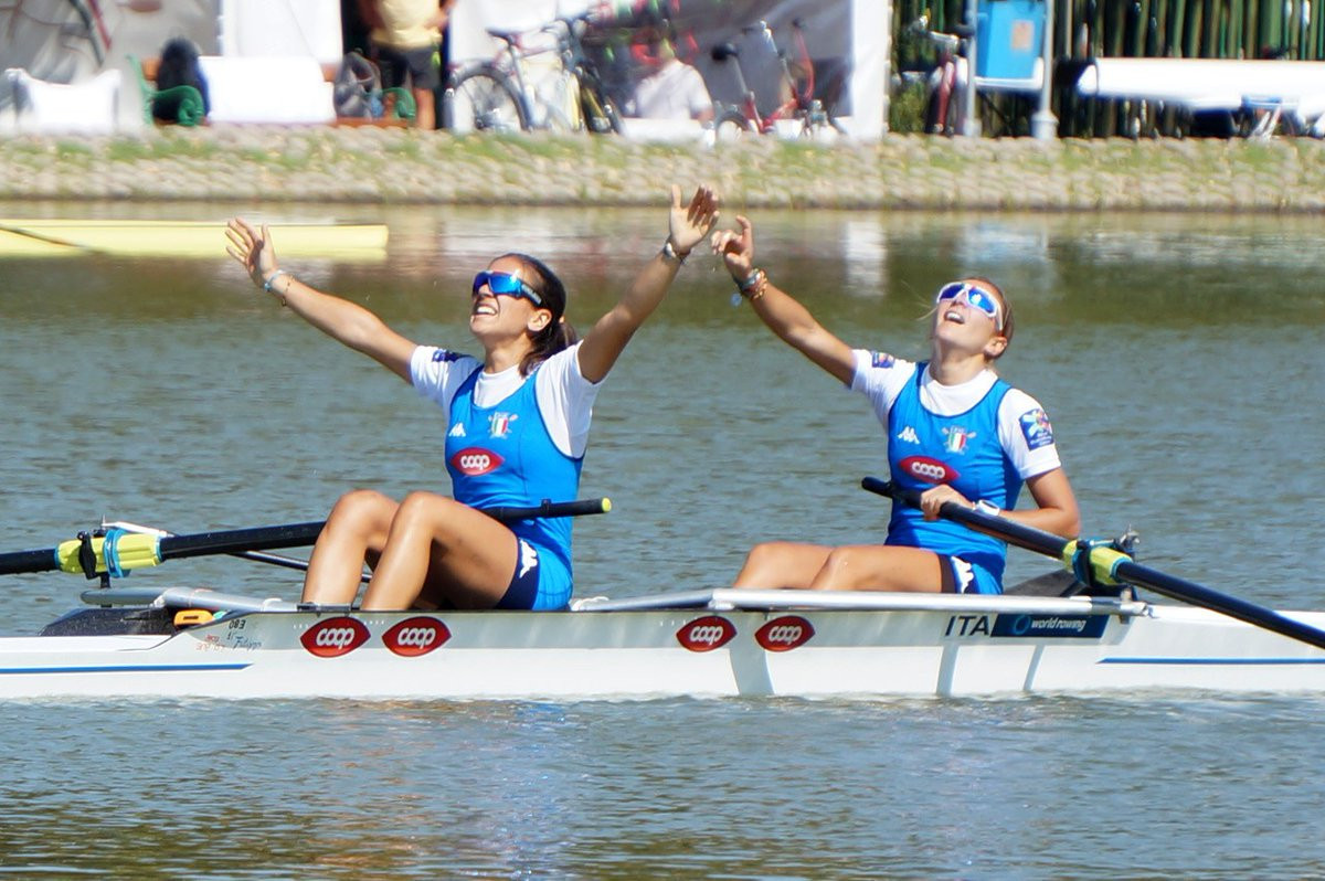 Germany and Italy claim two gold medals at World Rowing Championships