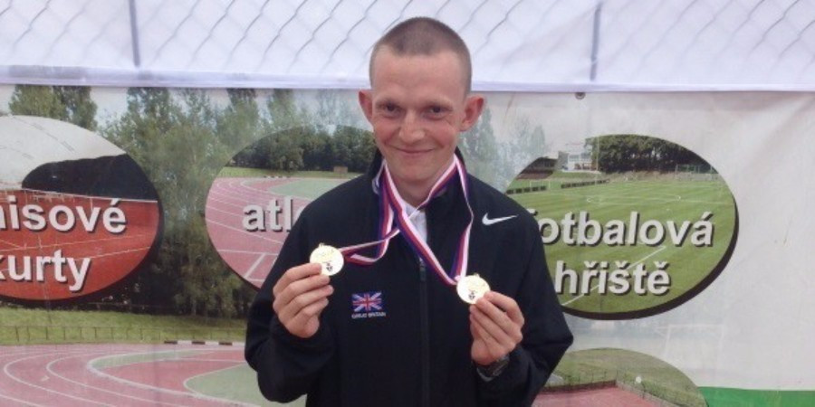 Peter Millar claimed doubles bronze for Britain