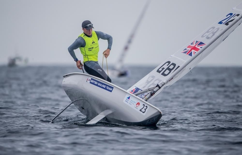 Chiavarini profits as conditions prevent all but laser racing at Sailing World Cup in Tokyo