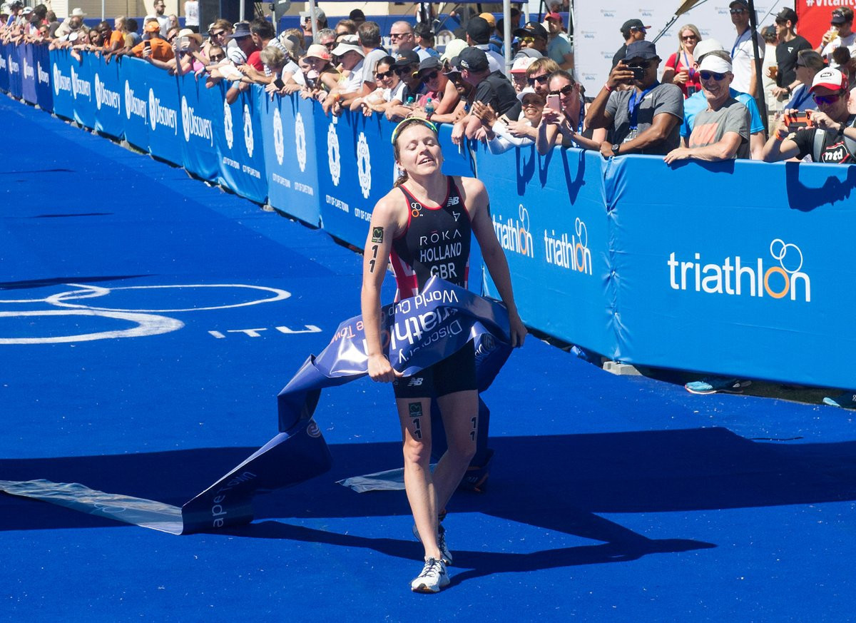 Holland crowned world champion with second place finish at ITU Grand Final