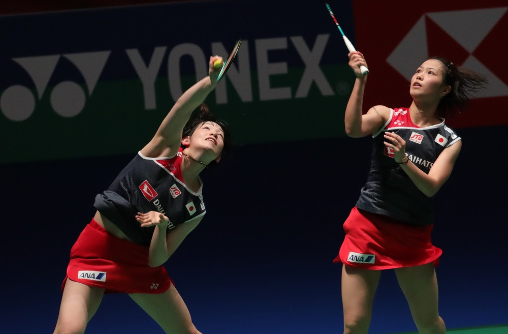 Japan will be represented in the women's doubles finals at the Japan Open 