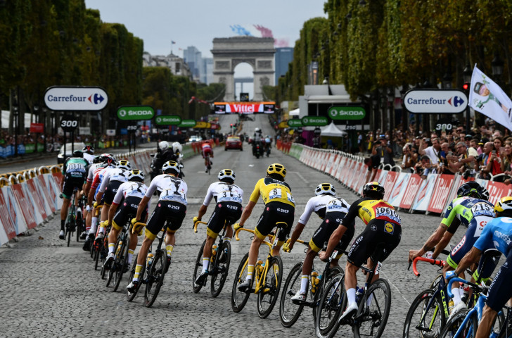 UCI President David Lappartient's plans could reduce numbers in Grand Tour events such as the Tour de France ©Getty Images  