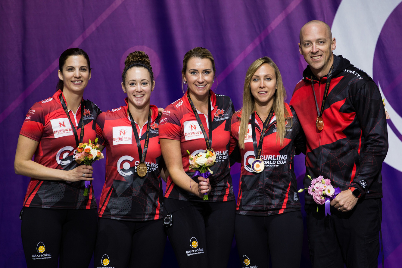 Canada's women earned the second win of the day for their country at the opening Curling World Cup event in China as they beat Olympic champions Sweden 7-3 ©World Curling