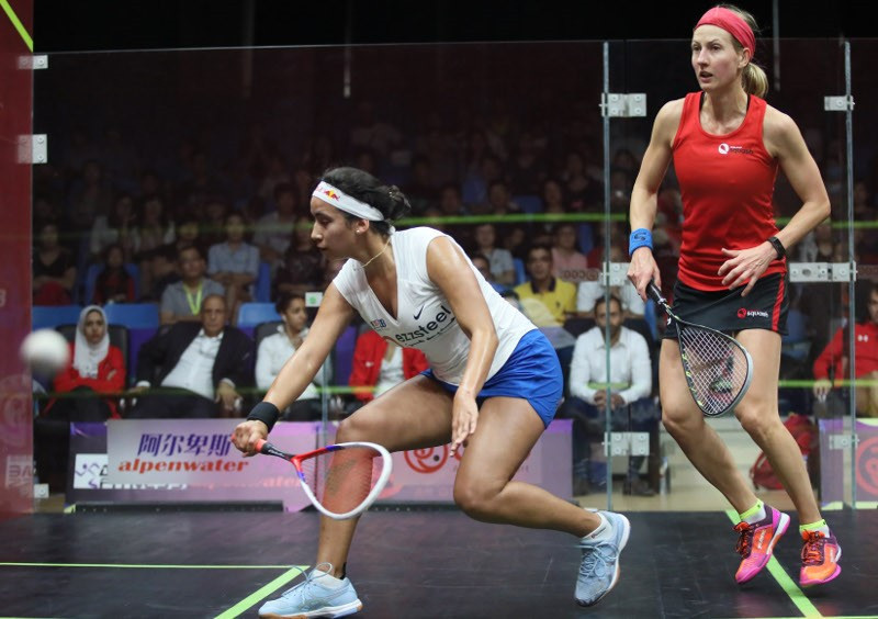 Egypt won both singles matches to take an unassailable 2-0 lead over England ©WSF