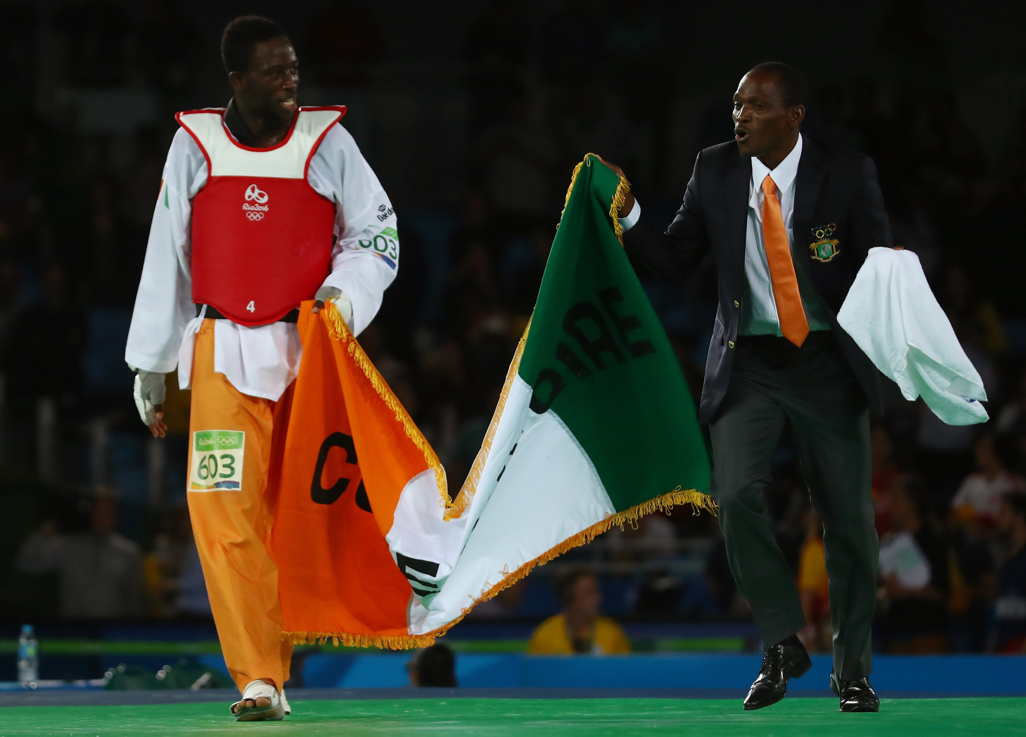 Cheick Sallah Cissé is at the forefront of an Ivorian taekwondo boom ©Getty Images