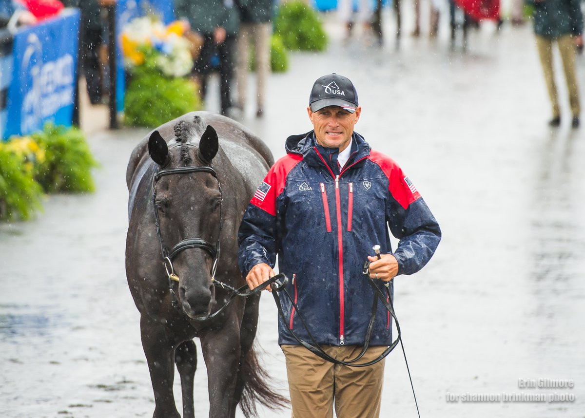 No action took place at the FEI World Equestrian Games in Tryon today as Hurricane Florence caused persistent torrential rain ©Tryon 2018/Twitter