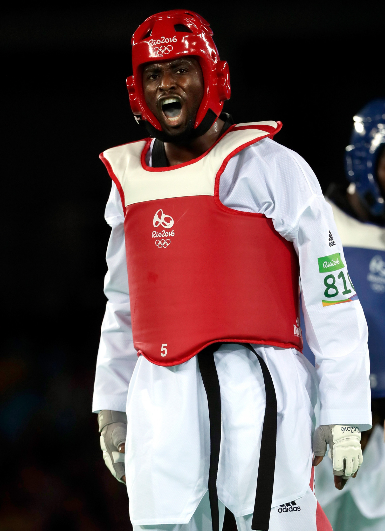 Britain's taekwondo Olympian Mahama Cho, one of eight nominees for the first National Lottery Athlete of the Year prize, has chosen a Manchester refugee project to benefit from the £5,000 if he wins ©Getty Images