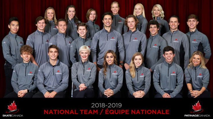 Skate Canada have announced a team of 23 athletes for the upcoming season ©Skate Canada