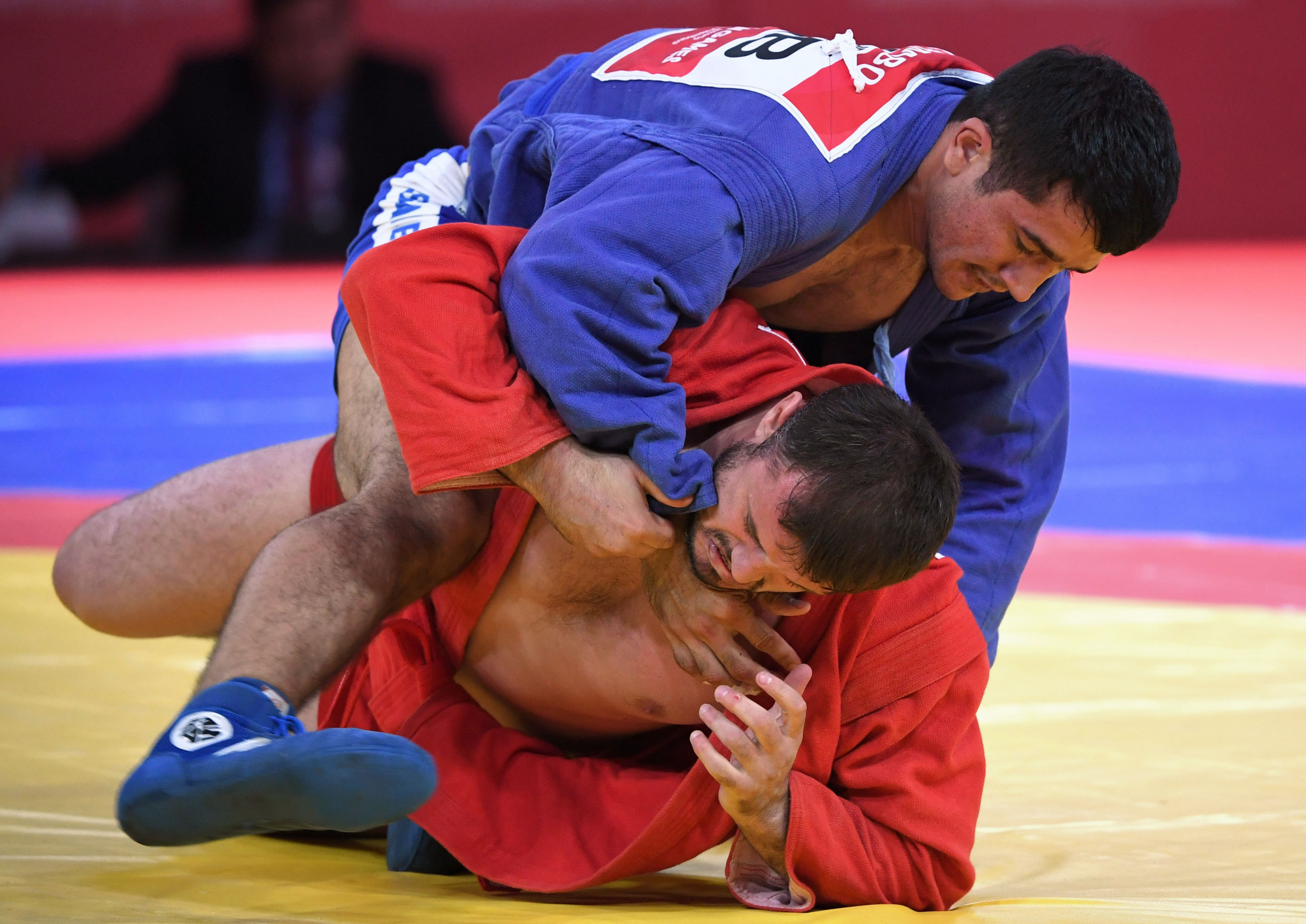 Sambo featured at the Asian Games, the world's second largest multi-sport event, for the first time this year  ©FIAS