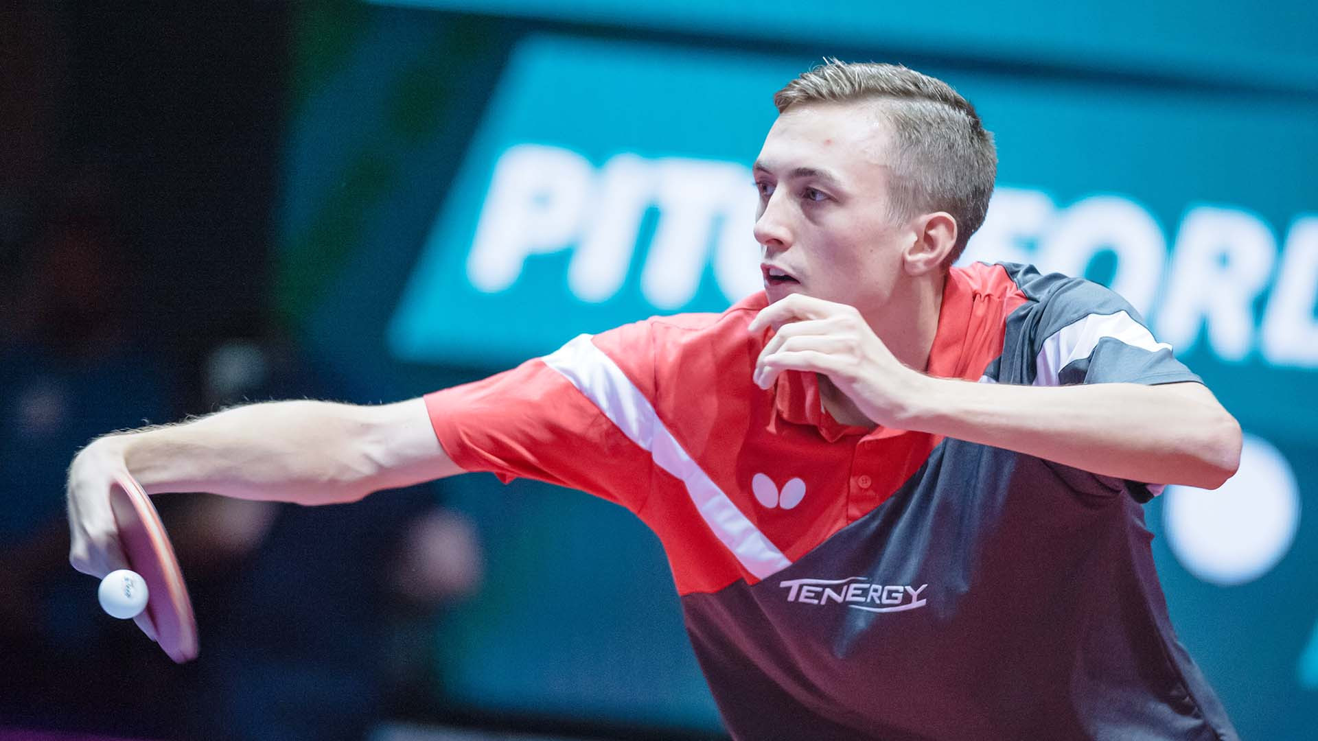 England's Liam Pitchford arrives at the continental event in good shape having beaten Olympic champion Ma Long of China last month ©ITTF