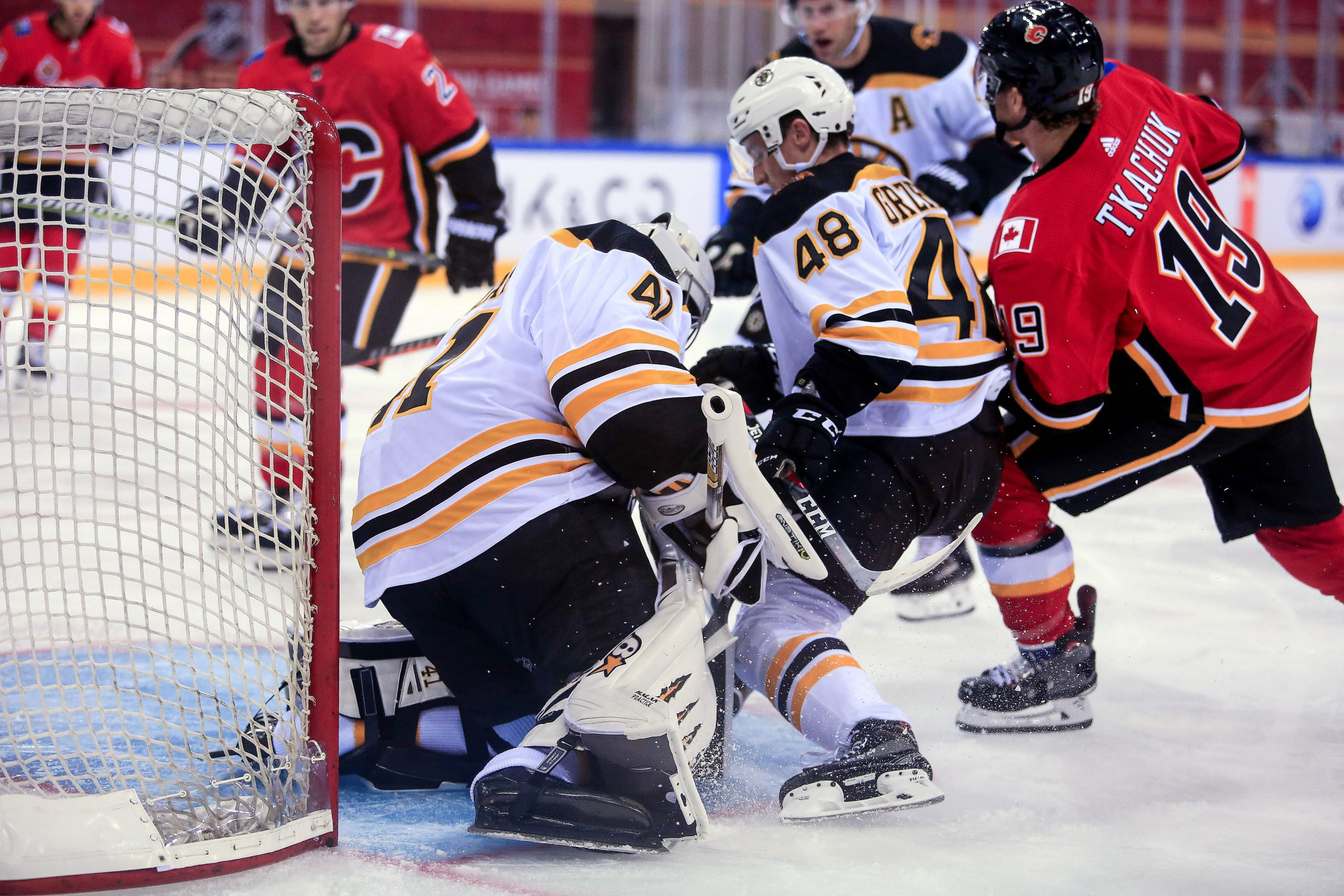 Boston Bruins and the Calgary Flames will play their second China Games match in Beijing tomorrow ©Getty Images