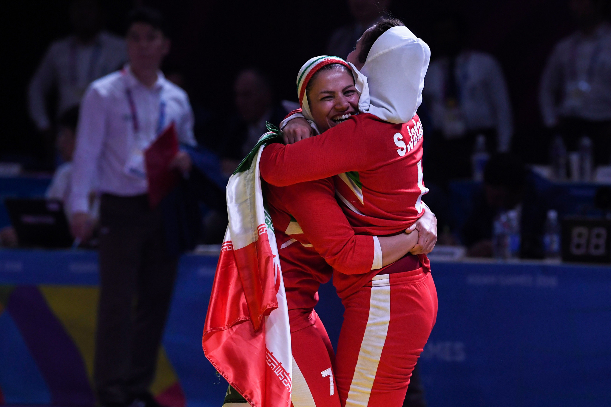 Women won 17 of Iran's 62 medals at the 2018 Asian Games, including gold in the kabaddi ©Getty Images