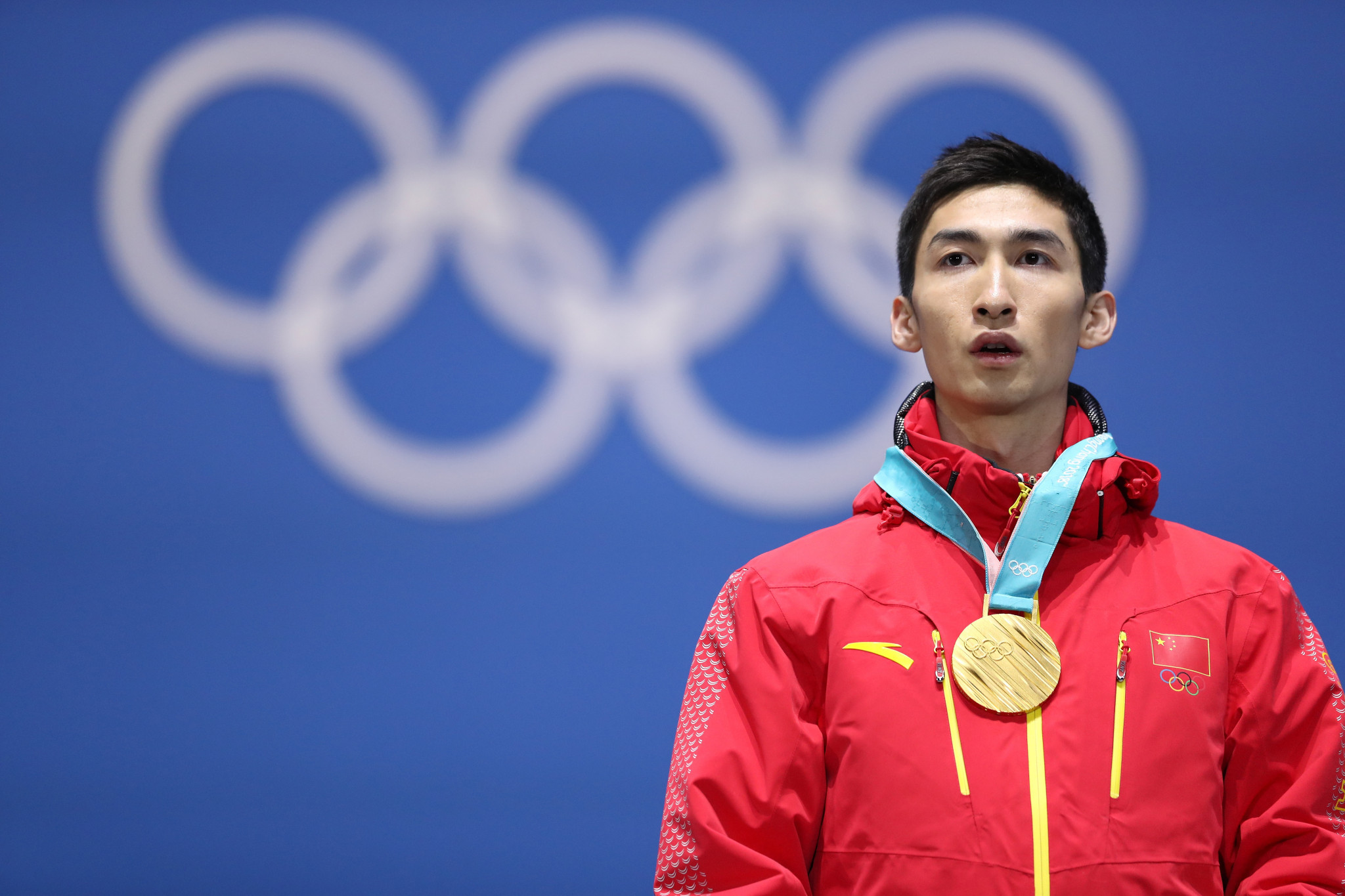 Wu Dajing was China's sole gold medallist at Pyeongchang 2018 ©Getty Images