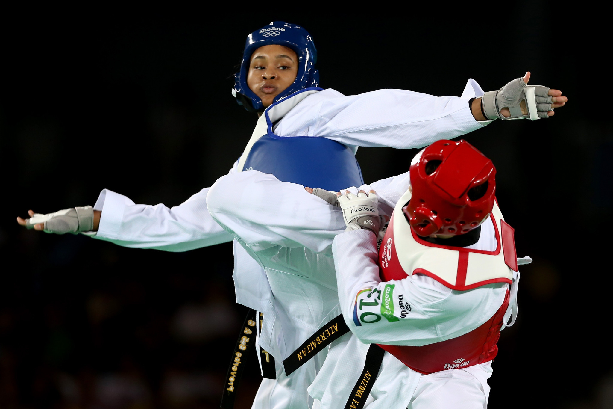 The United States' Paige McPherson came out on top in the women's under-67 kilograms category ©Getty Images