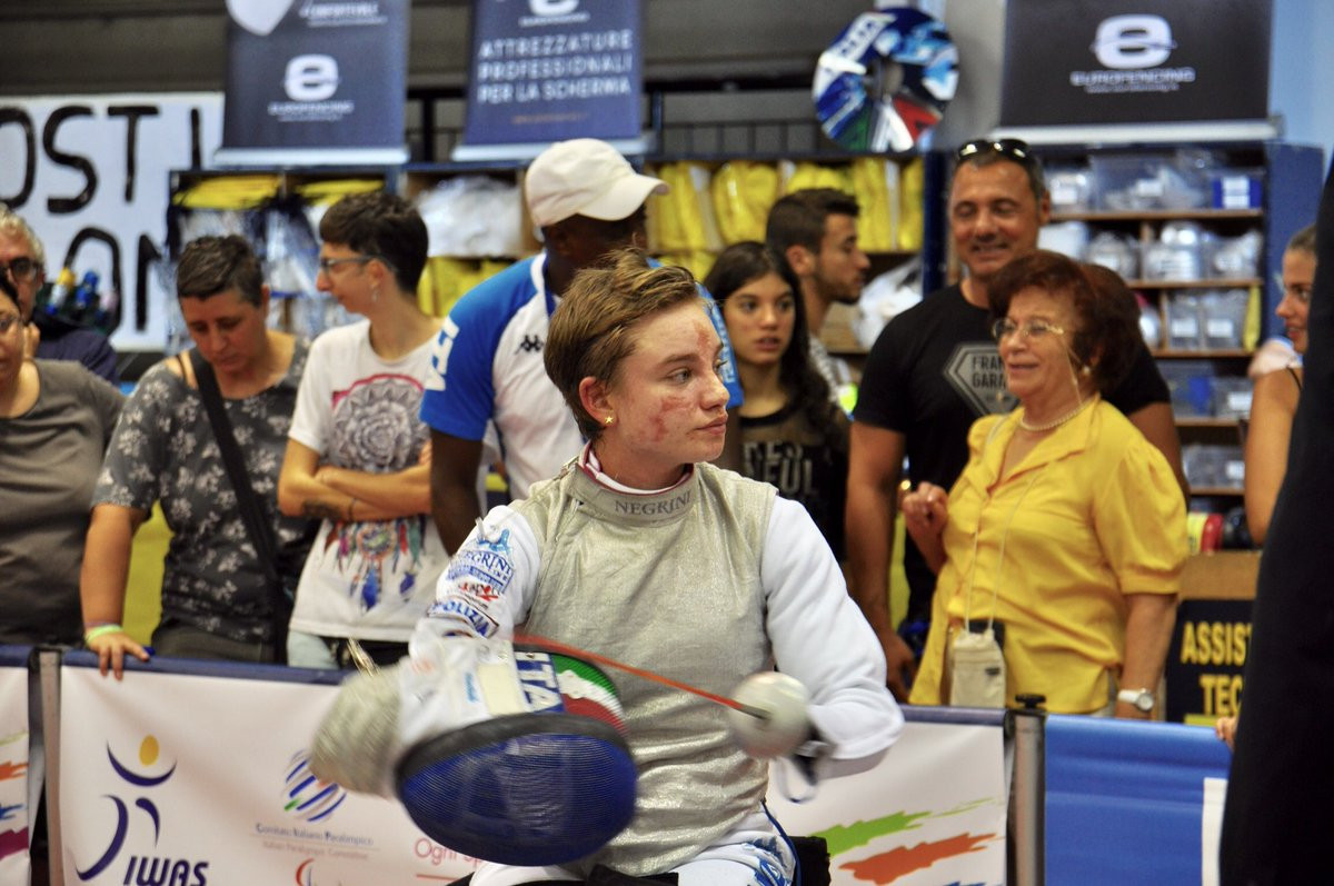 Italy's Beatrice Vio won her third European title at her home Championships ©IWAS