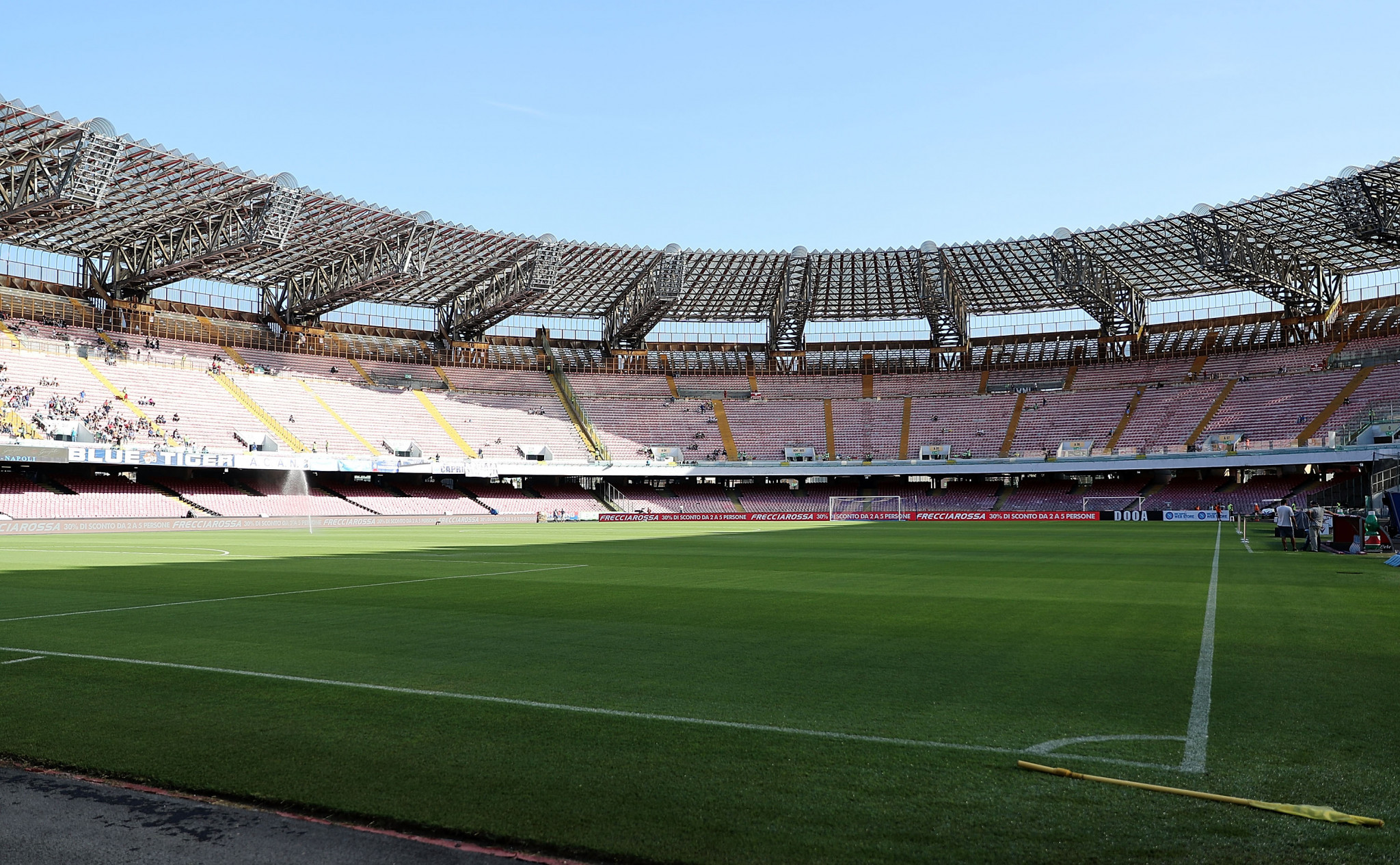 Renovation work is taking place at the San Paolo Stadium in Naples, where the Opening and Closing Ceremonies of the 2019 Summer Universiade are due to take place ©Getty Images