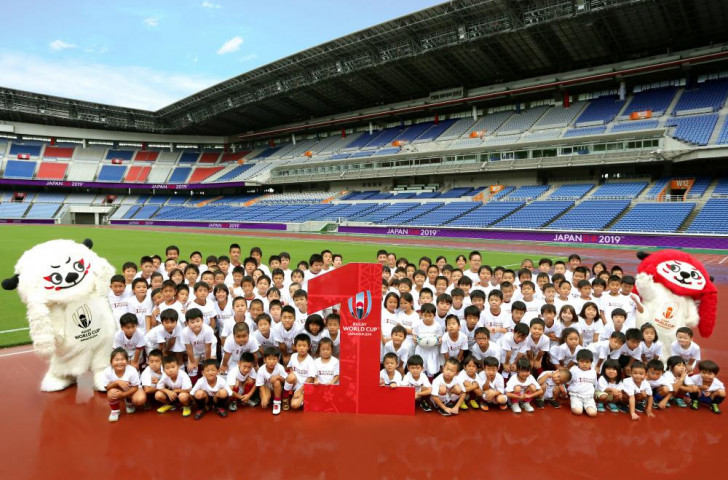 Celebrations have taken place all over Japan to mark one-year-to-go until the Rugby World Cup Japan 2019 ©World Rugby
