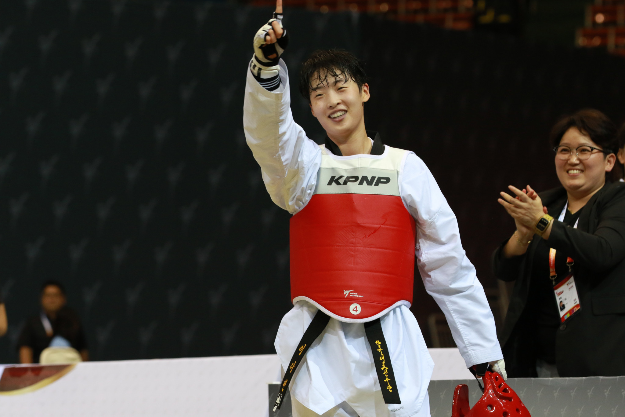 Two gold medals for South Korea on day two of World Taekwondo Grand Prix in Taoyuan