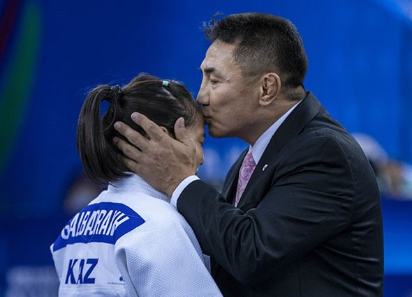 Kazakhstan took the other bronze through Galbadrakh who fought off former Mongolian teammate Munkhbat ©IJF