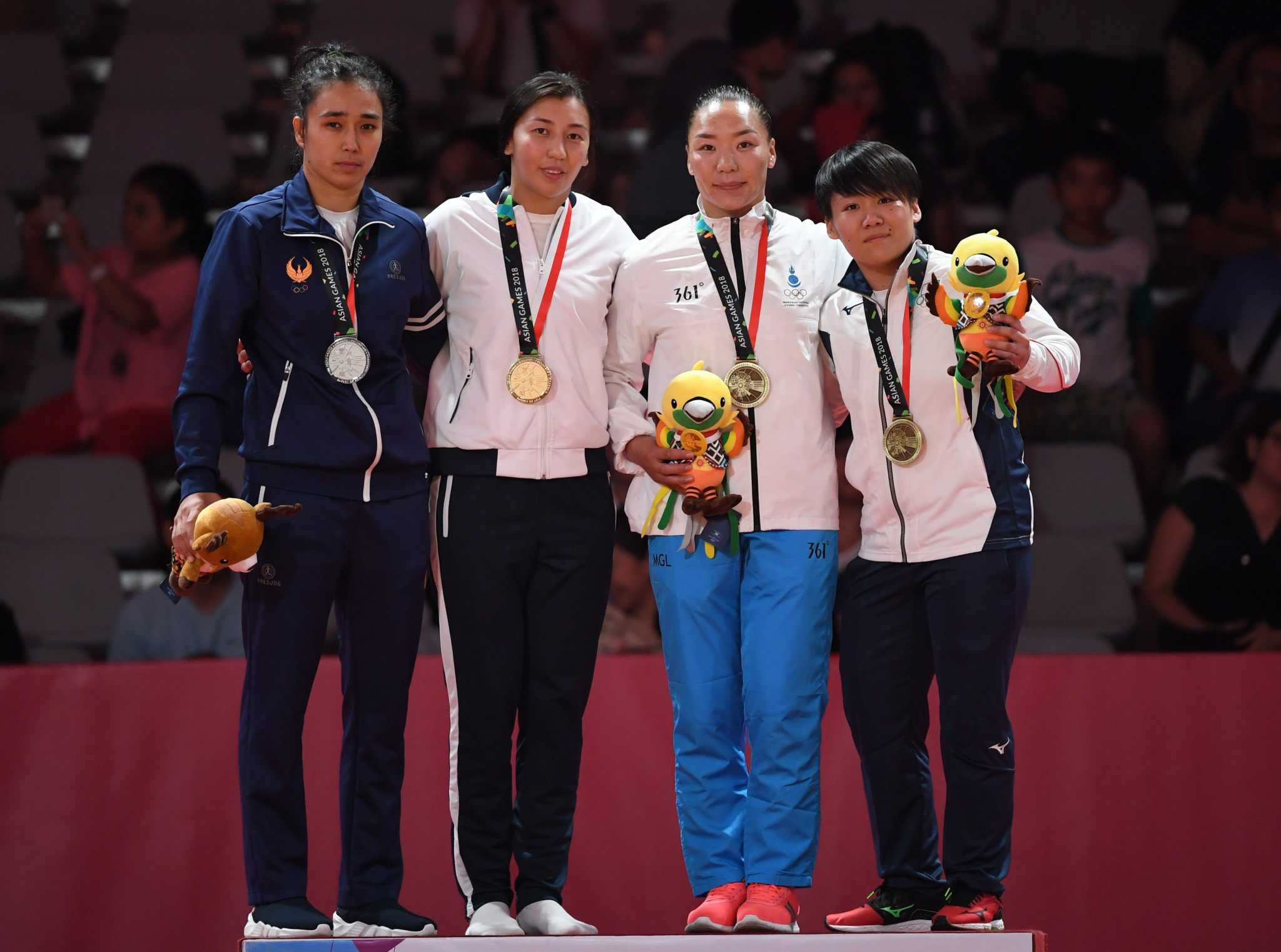 Uzbekistan picked up a total of 70 medals at the recent Asian Games in Jakarta and Palembang, whilst wearing Pres-Jog sportswear ©Getty Images