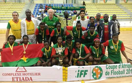 Burkina Faso came out on top in the women's event ©IFF