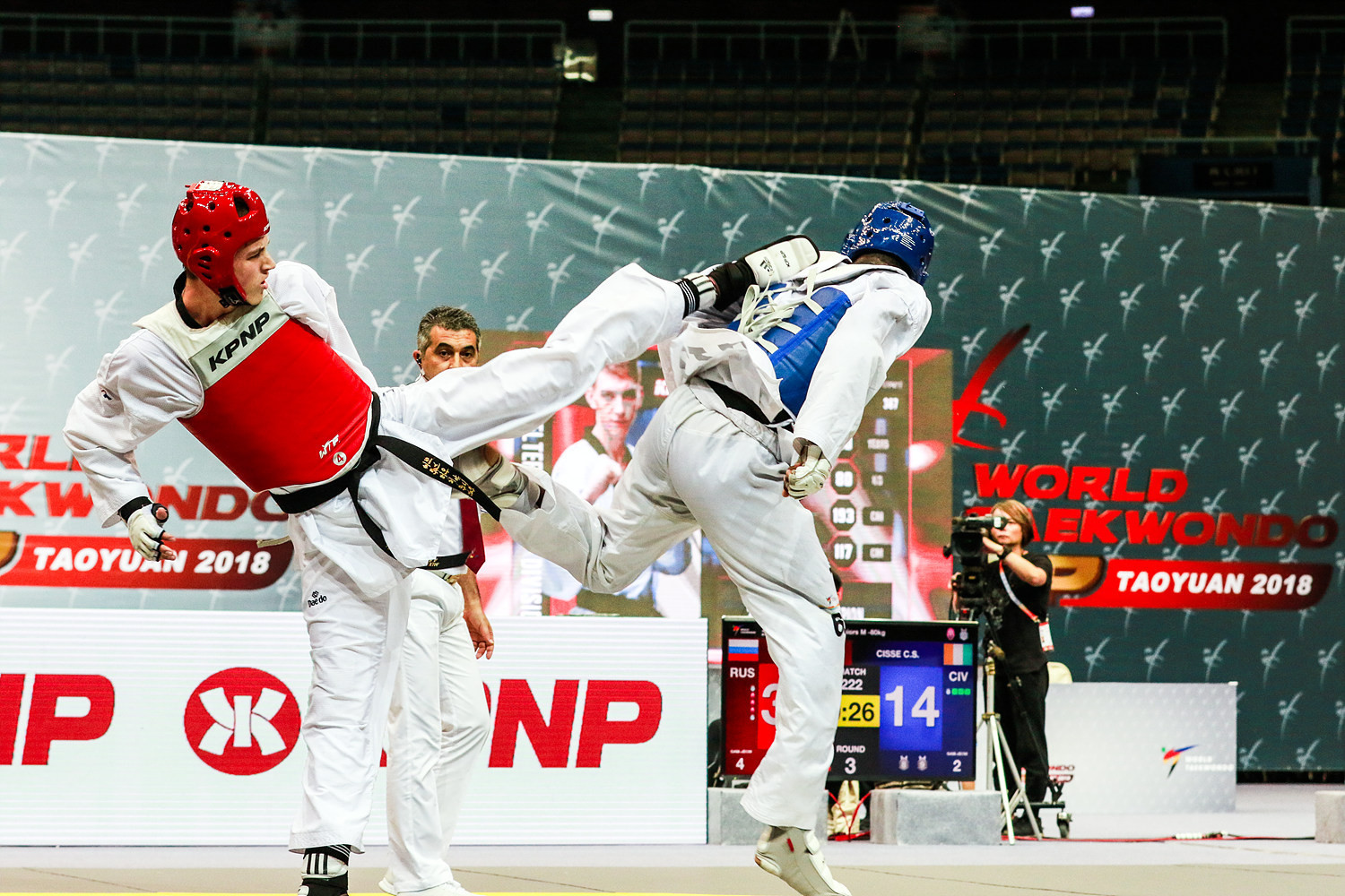 Olympic champion Cissé beaten to men's under-80kg title at World Taekwondo Grand Prix in Taoyuan