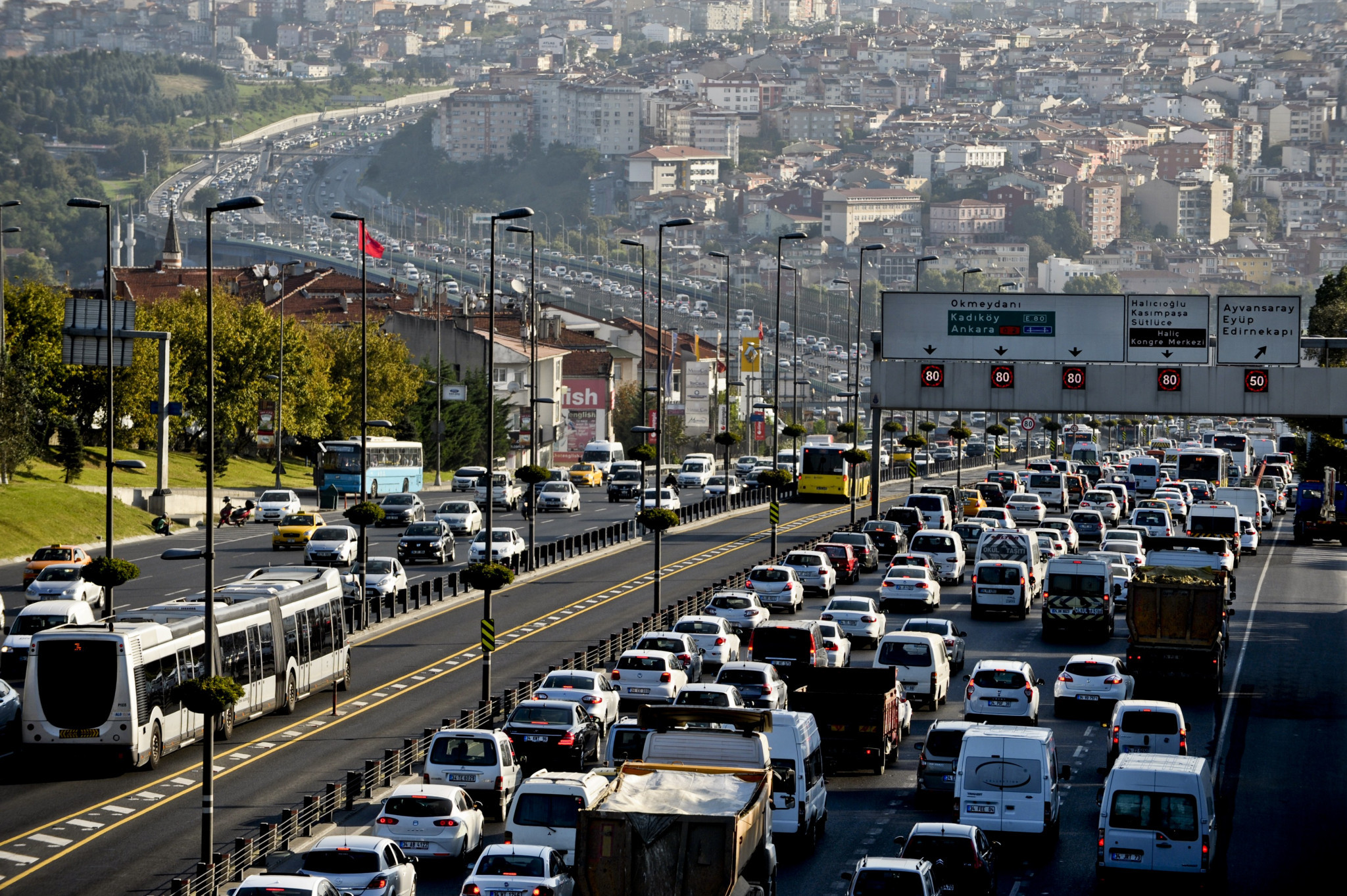 UEFA have highlighted insufficient transport infrastructure in Turkey as an area of concern ©Getty Images  