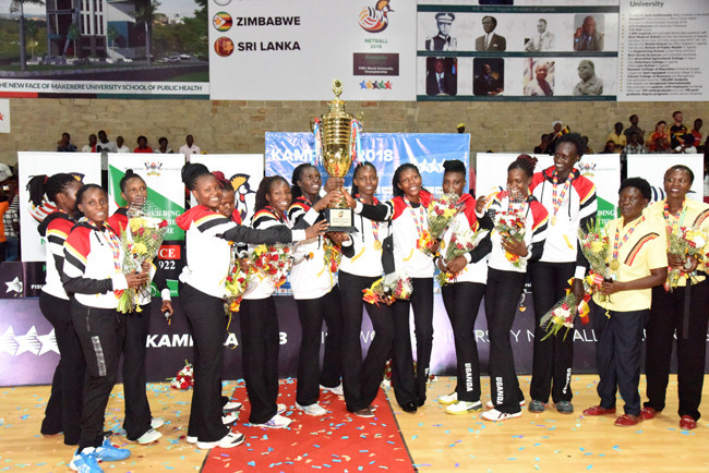 Hosts Uganda have won the World University Netball Championships by beating South Africa today in the final by one point ©FISU