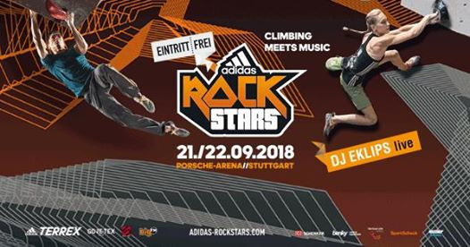 The world's top 20 bouldering climbers are taking part in the adidas Rockstars event in Stuttgart ©adidas Rockstars