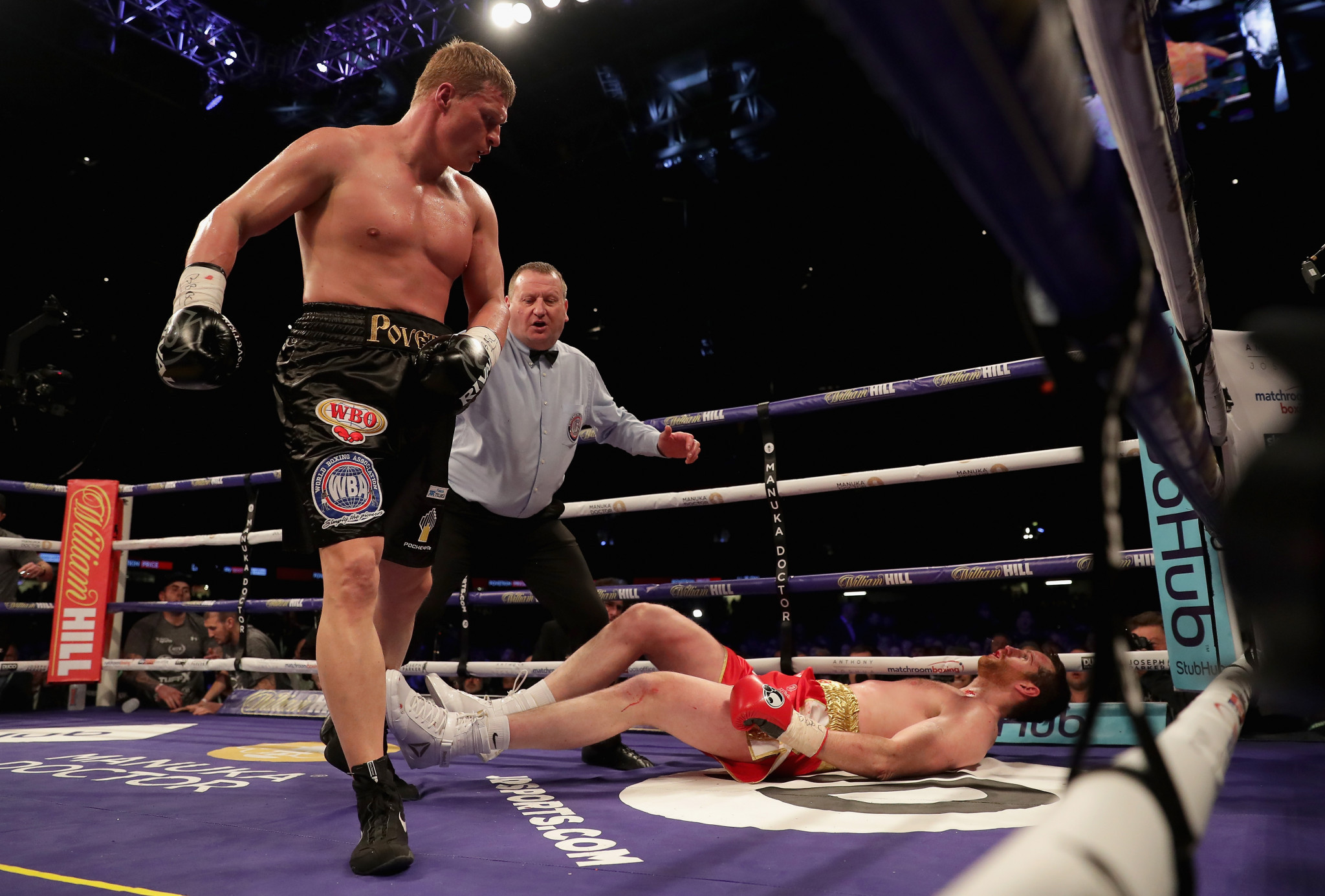 Russia's world heavyweight champion and Olympic gold medallist Alexander Povetkin has twice failed drugs tests during his professional career but been allowed to continue fighting ©Getty Images