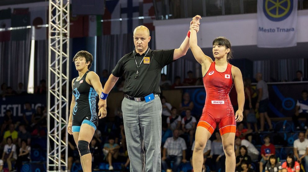 Japan dominate day two of women's finals at UWW Junior World Championships 