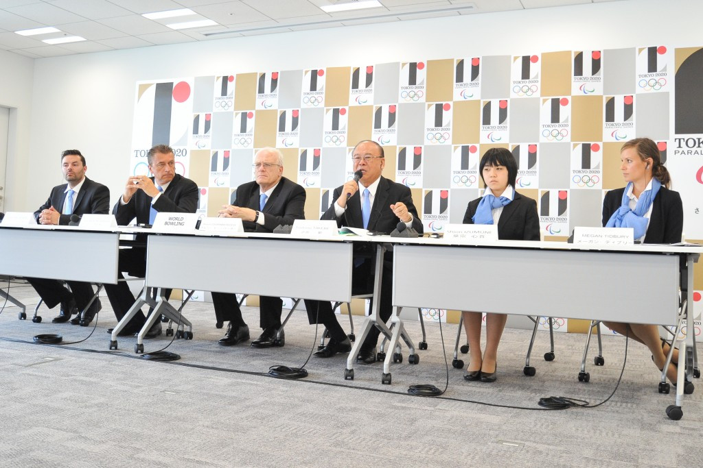 Bowling officials presented to the Tokyo 2020 Additional Events Panel in the Japanese capital ©Tokyo 2020/Ryo Ichikawa
