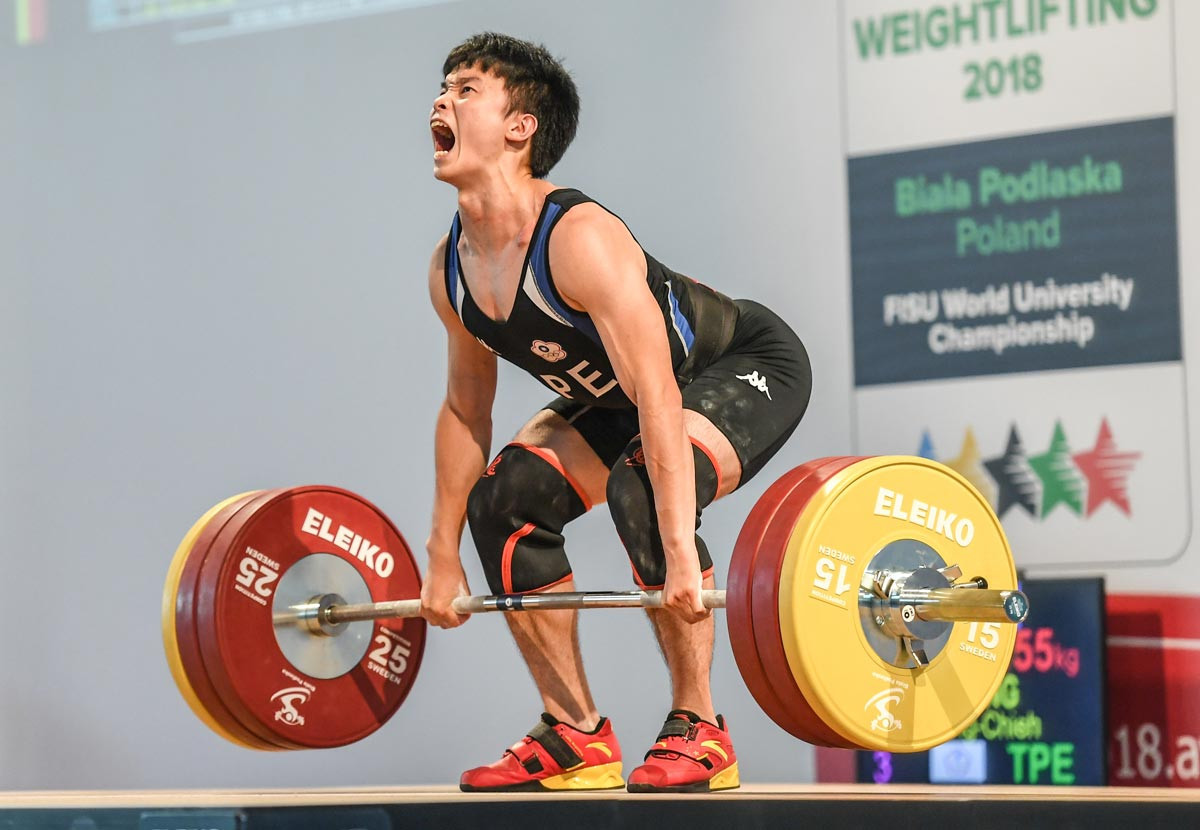 Chinese Taipei claim two gold medals at FISU World University Weightlifting Championships 