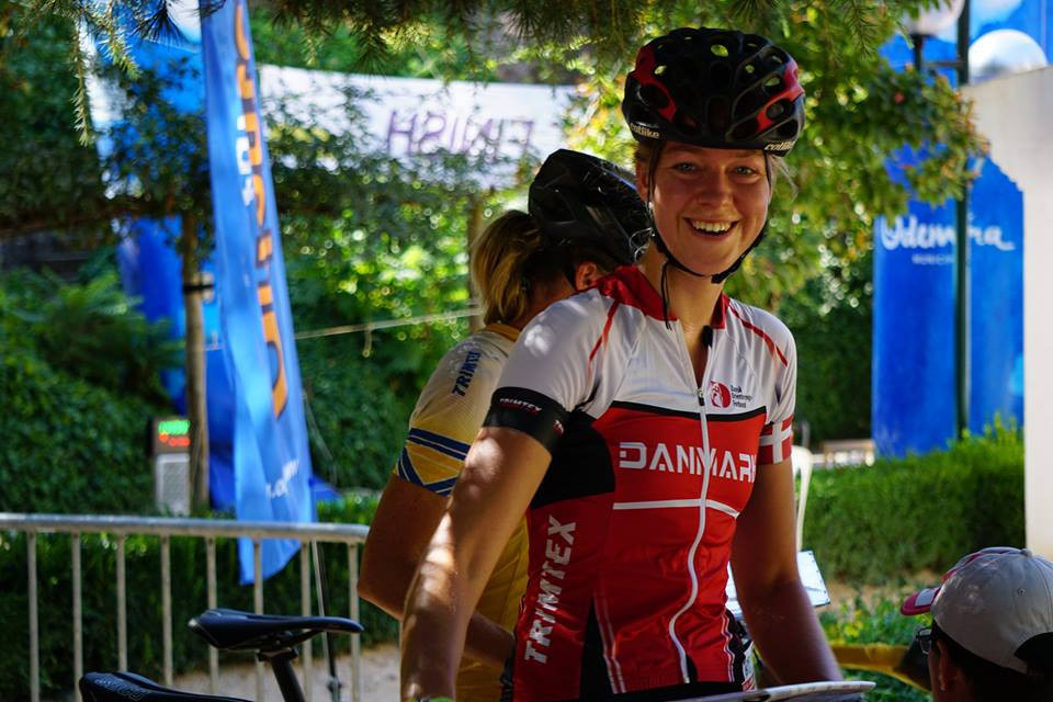Denmark's Camilla Soegaard successfully followed up her women's long-distance triumph from yesterday by winning today's sprint event at the third and final round of the MTBO World Cup in Odemira in Portugal ©MTBOWCUP18.Portugal/Facebook