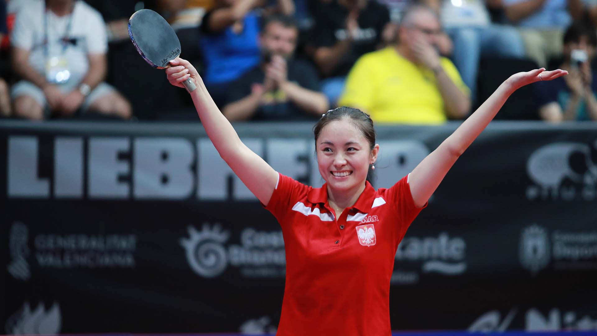 Chinese-born Li Qian earned a first European women's singles title for Poland, whose nationality she adopted in 2007 ©ITTF