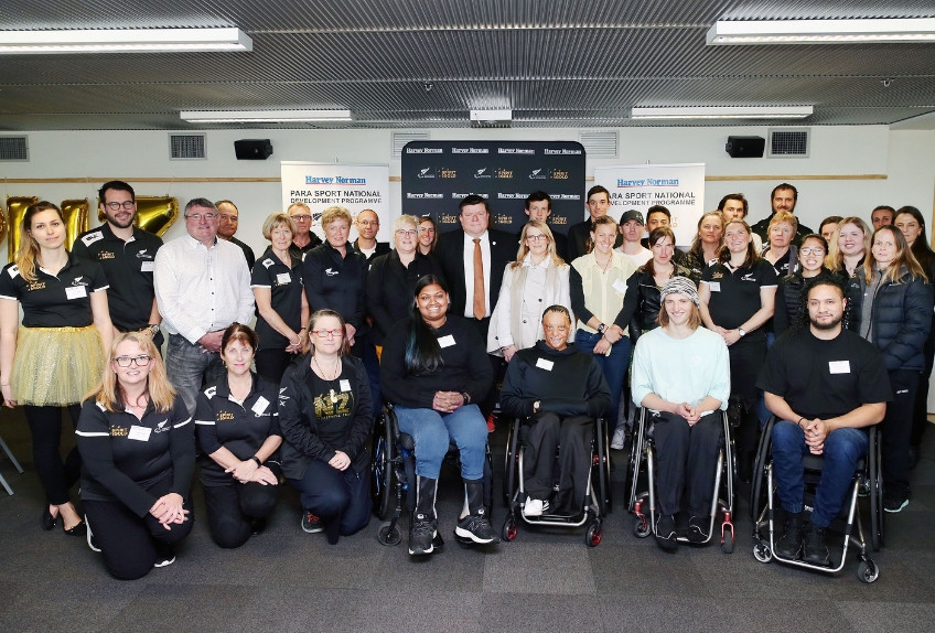 A total of 17 Para athletes and 10 sport coaches and programme leaders attended the event ©Paralympics New Zealand