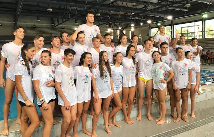 Students at the University of Salerno held a parallel event with those at the University of Naples to mark the International Day of University Sport ©FISU
