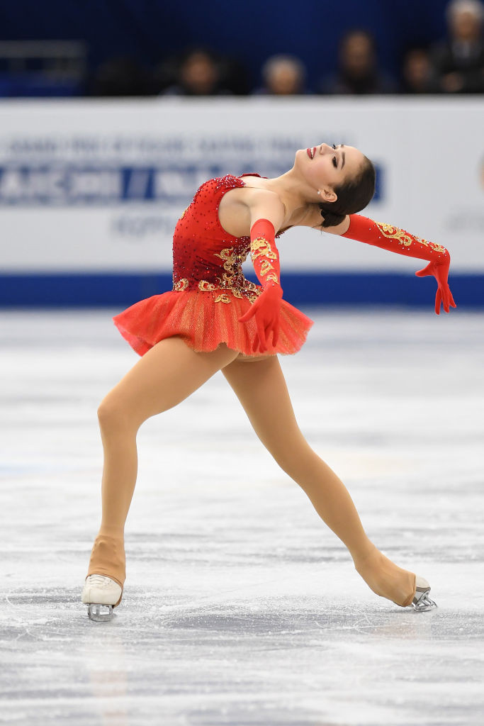 Russia's figure skating Olympic champion Alina Zagotiva has trialled new routines for her short and free programmes ahead of the forthcoming season ©FISU