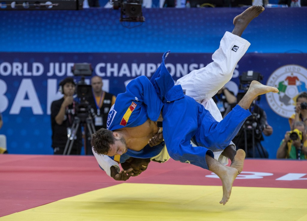 Nikoloz Sherazadishvili was crowned the first male judoka from Spain to win a senior world judo title after coming out on top in the under-90kg category ©IJF