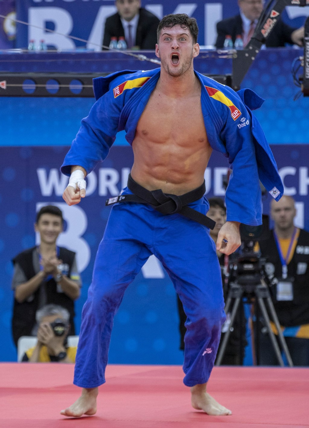 Sherazadishvili defeated Cuba's Ivan Felipe Silva Morales to secure the gold medal in a compelling contest ©IJF