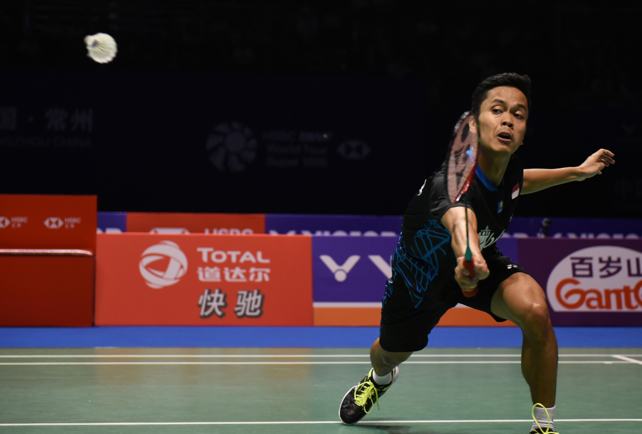 Anthony Ginting, surprise winner of the BWF China Open, now turns his attention to the Korea Open ©Getty Images  
