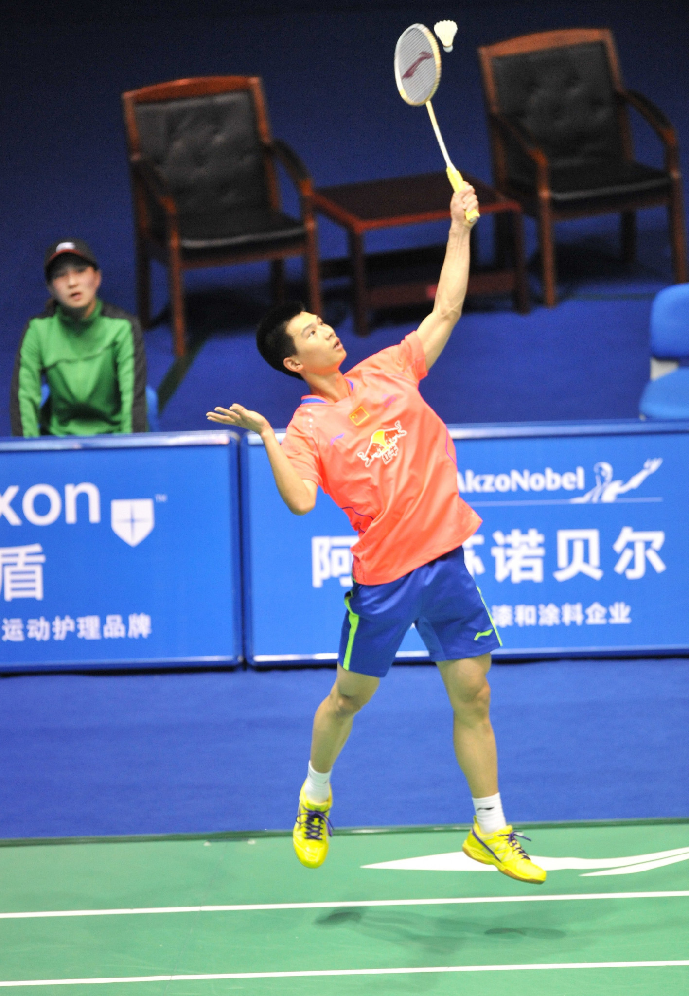 Zhao Junpeng was one of two Chinese players to come through qualifying and reach the main draw at the BWF Korea Open ©BWF
