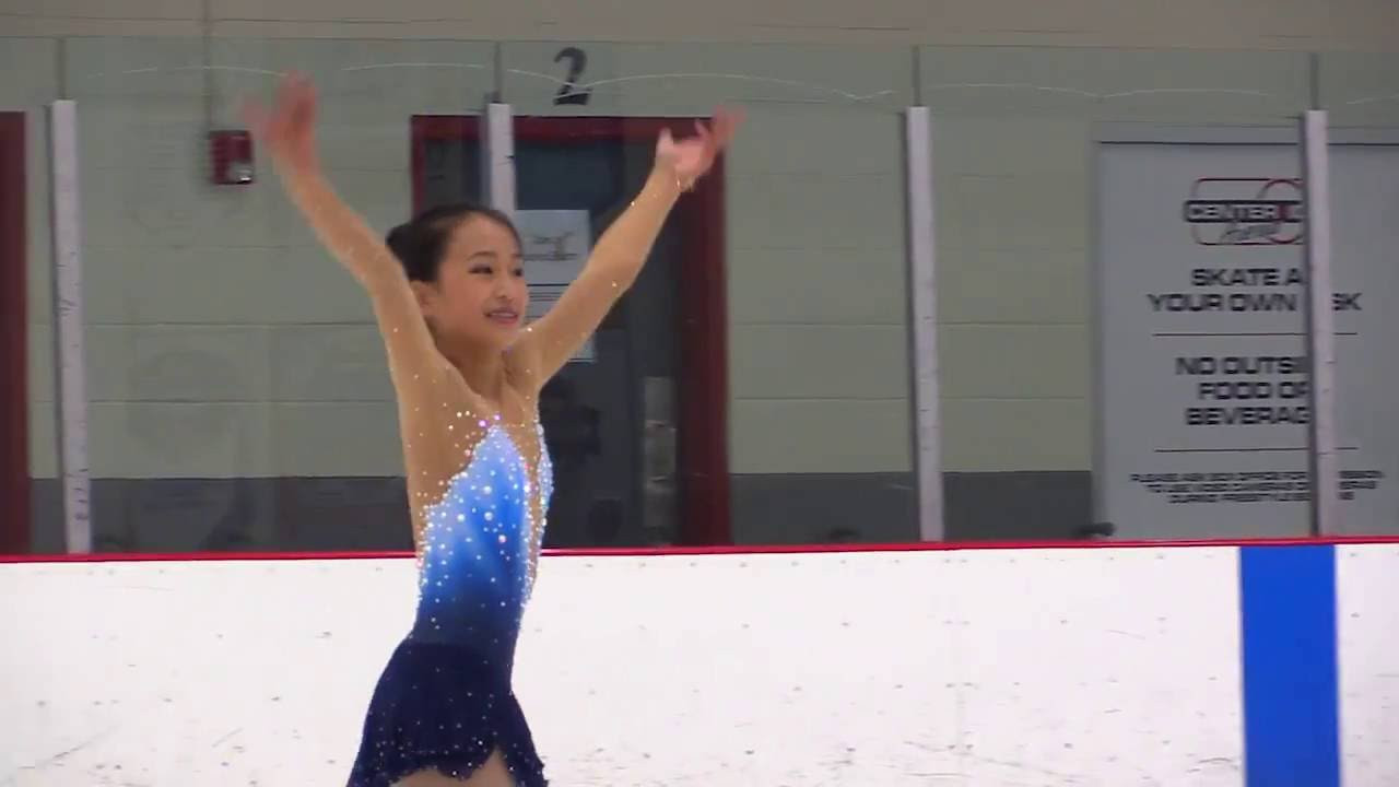 American-born figure skater Beverly Zhu has joined the Chinese team ©YouTube
