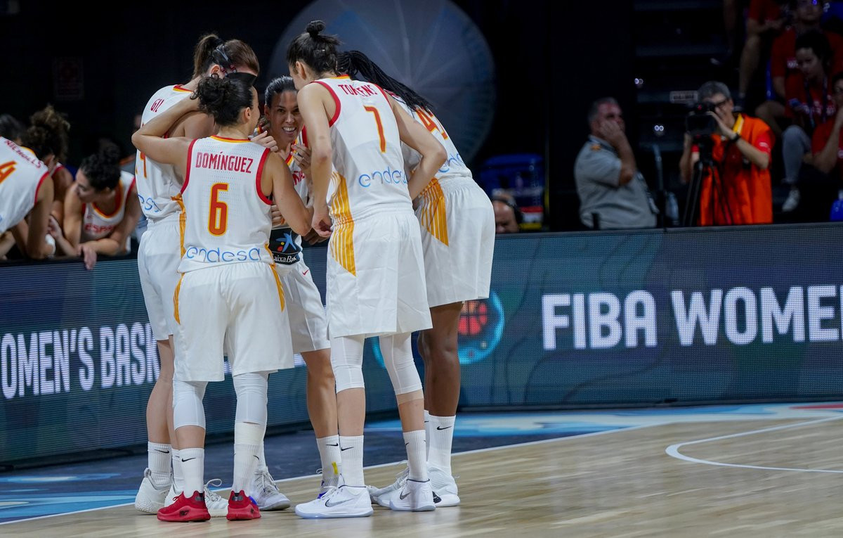 Spain were one of the four teams to make it through today as the quarter-final draw was finalised at the FIBA Women's Basketball World Cup ©SeBaloncesto/Twitter